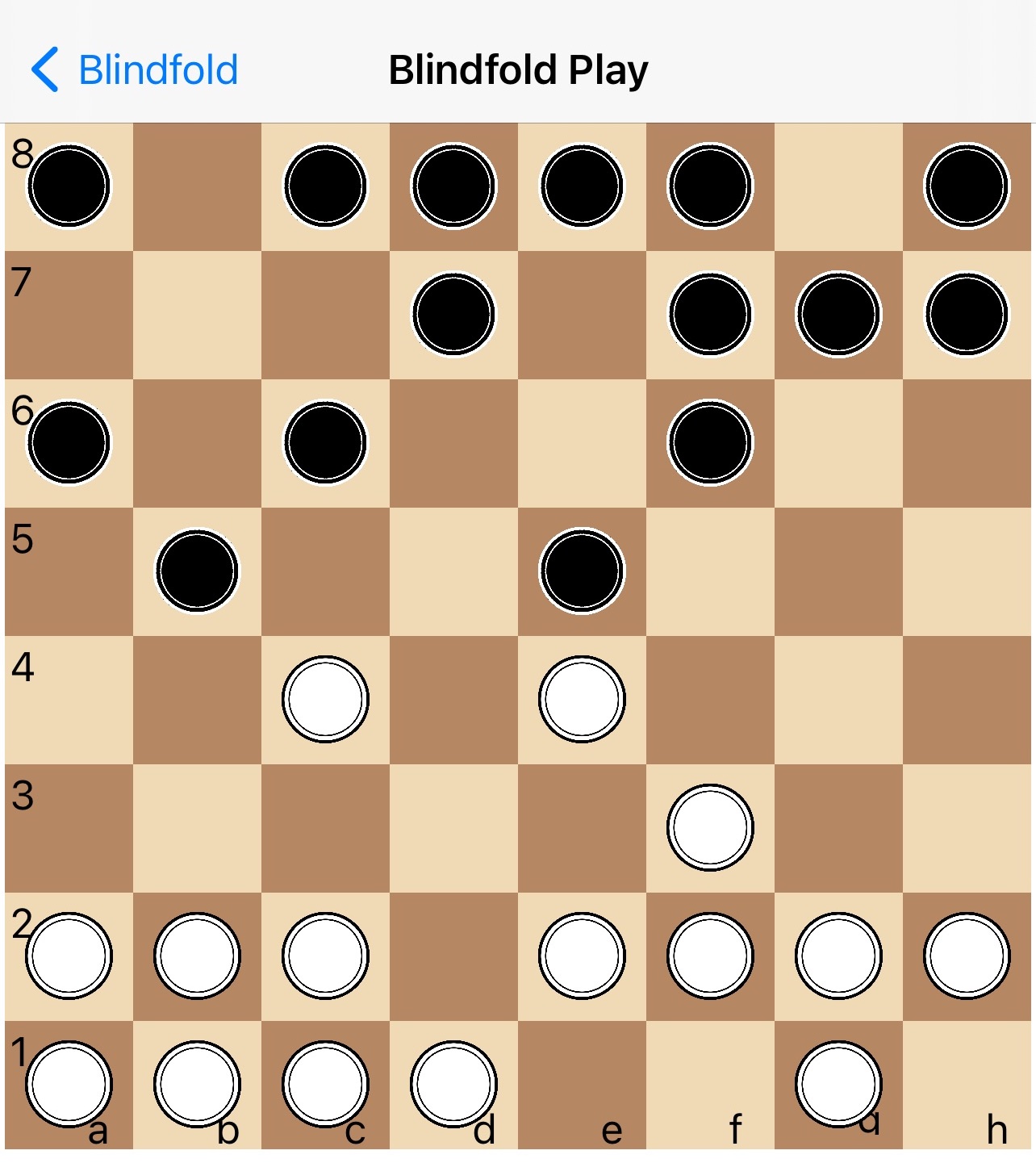 learning - Can playing blindfold chess be learned or is it a